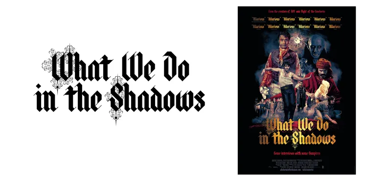 Fonts in Use Halja What We do in the Shadows 1