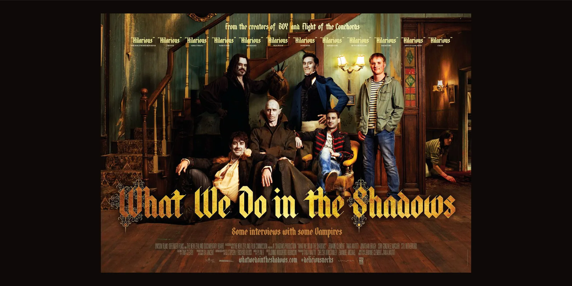 Fonts in Use Halja What We do in the Shadows 2