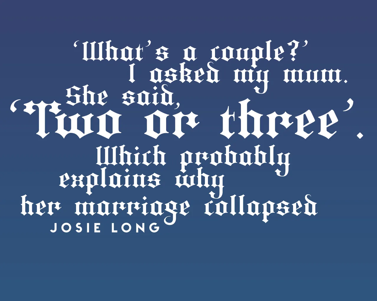 Quote of the Week: Clans 1