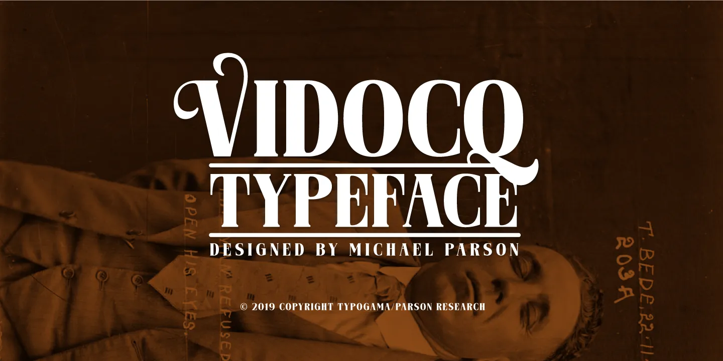 New free font release: Vidocq 0